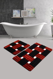 Mijölnir Juego de alfombras de baño acrílicas Multicolor